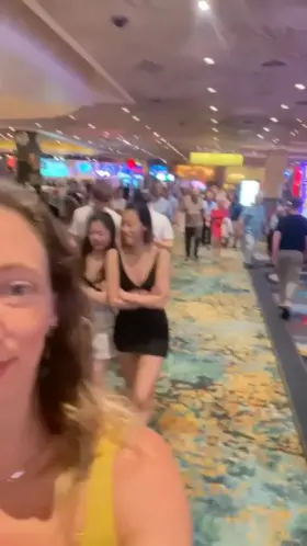 I was so nervous there were so many people around