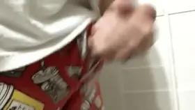 [58] Looking out the window while jacking off