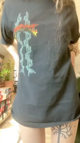 What's under those baggy band tees