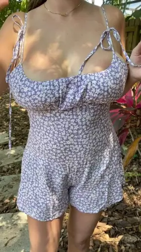 Getting my titties some fresh air (drop)