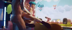 Blue Moon getting fucked (Rescraft) [Cyberpunk 2077]