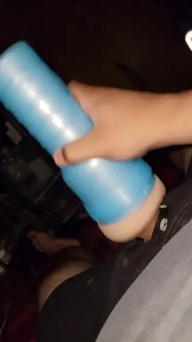 Colby Keller FleshJack sesh had me making a mess in my pajama shirt and shorts 🥴