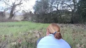 Feeling extra naughty on our hike!