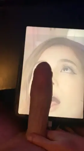 Pokimane's face and tongue are the perfect targets for GOONERS