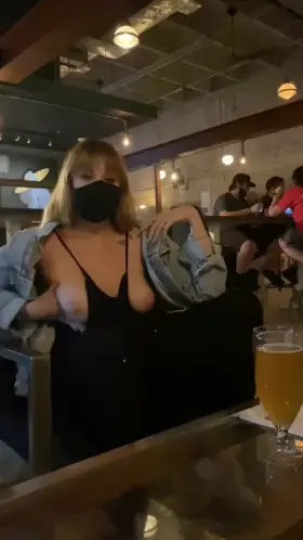 Correct way to get the bartenders attention