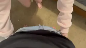 I love sucking it soft first