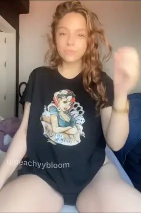 Wanna taste my teen boobs? [19]