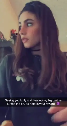 Turned on by brother’s bully