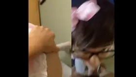 How do I look sucking cock and balls? 🥺🎀