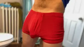 Love the red underwear