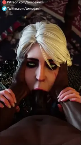 Ciri giving pleasure [Witcher] (tomoganim)