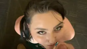 Its fun letting my roommate dump his thick load all over my face