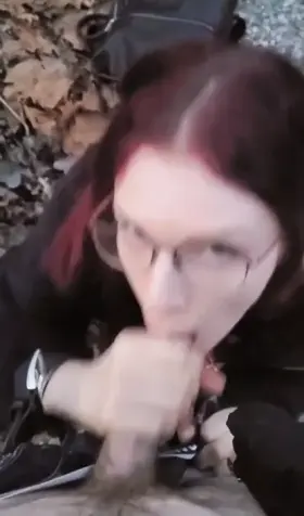 Snuck off from the group hike so he could give me a snack