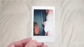 Mixed Media Experiment (Digital Paint/Polaroid)