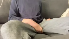 Taking Off Clothes To Reveal Huge Cock And Cum