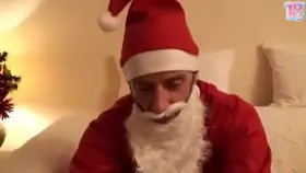 Big Tits British Ella Hughes Christmas Fuck with Santa