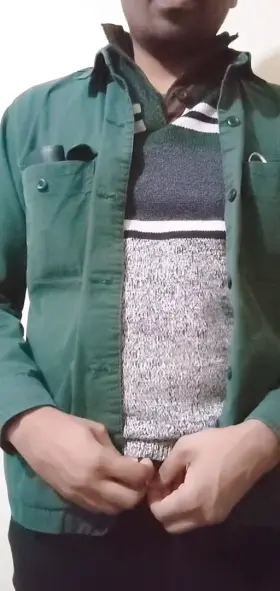 There's just a bit of fabric between you and this