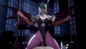 In the Castle Proper, Morrigan (Lazy Procrastinator/Dark Dreams) [Darkstalkers]