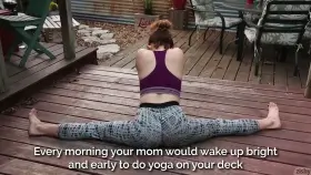 Memories of Mom: Yoga With Mom