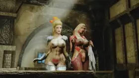 Two dames sharing a man in the old house [AEPoint34] (Skyrim)