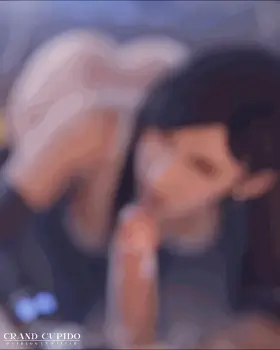 Tifa Blowjob Throat Fuck(a lot of saliva and cum) [FinalFantasy] (Grand Cupido)