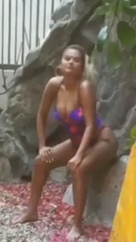 You Spy on your wife Selena as she gets ready for her sex scene