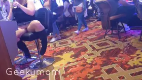 I wonder how many people looked up my skirt