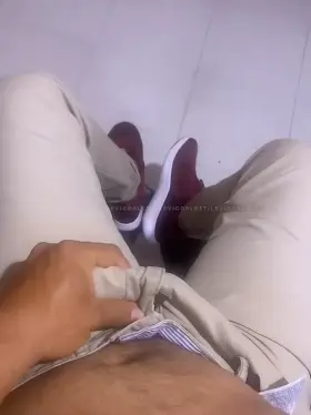 Daddy grabbing my bulge from behind