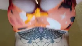 Open your mouth, mommy has a treat for you