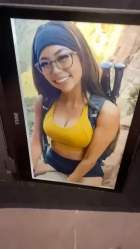 Cumshot Rule #4: Busty babes with cute smiles need covering at any opportunity