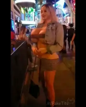 late night out and somebody spiked my drink with the bimbo drug. my body changed suddenly and i had this slim little tits on a stick figure with these massive bolt on tits. i started freaking out but then my mind started to get fuzzy and all i could think about was the boys that were staring at me🤪