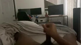 Hope you enjoy my cumshot. This vid has sound if you want to hear me moan. The light buzzing noise is from my vibrating nipple clamps by the way.