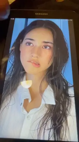 Nice big load for a pretty face