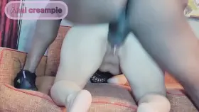 Look at that cum POURING out of my asshole!