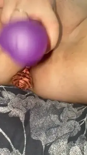 Ass stuffed and pussy fucked