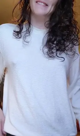 They are hard to miss when I don't wear a bra ;P