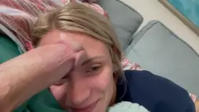 Laying down to watch TV and this happens