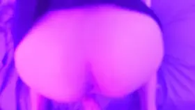 My girlfriend taking my cock easily up her ass