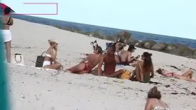 Candice Swanepoel Booty on the Beach