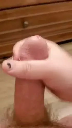 Jerking my cum crayon lolol