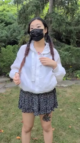 I would like some more white all over my face please