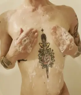 Do you like soapy tiny tits in the shower?
