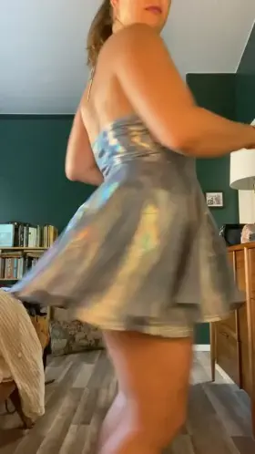 So happy to be going to a show tonight. Couldn’t help but put in my favorite accessory.