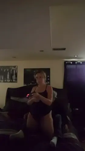 Eating her ass while she watches Grey's Anatomy