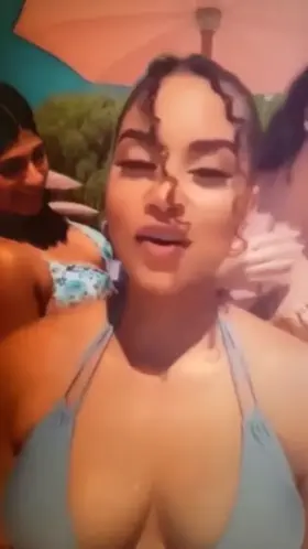 Had to dump one on her