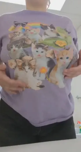 dropping my tits with big nips