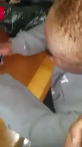 Ebony Takin Random Cumshot