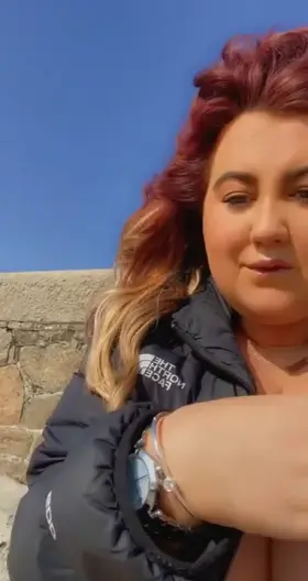 We went for a walk on the beach and I got carried away!