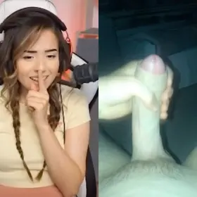 Streamer reacting to a fan's Cumshot