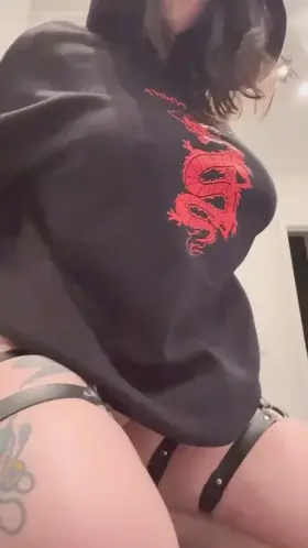 Take off my comfy hoodie